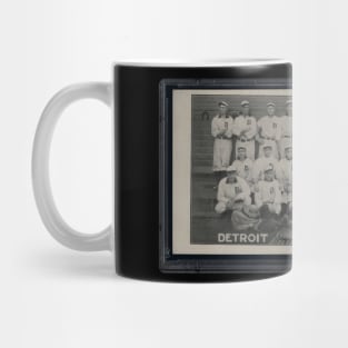 1907-1909 H.M. Taylor Detroit Tigers Postcard - DETROIT CLUB Mug